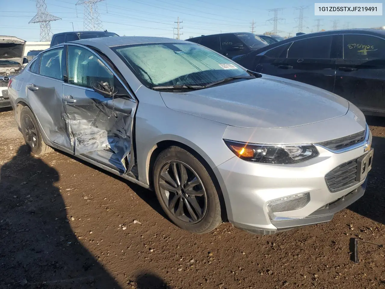 1G1ZD5STXJF219491 2018 Chevrolet Malibu Lt