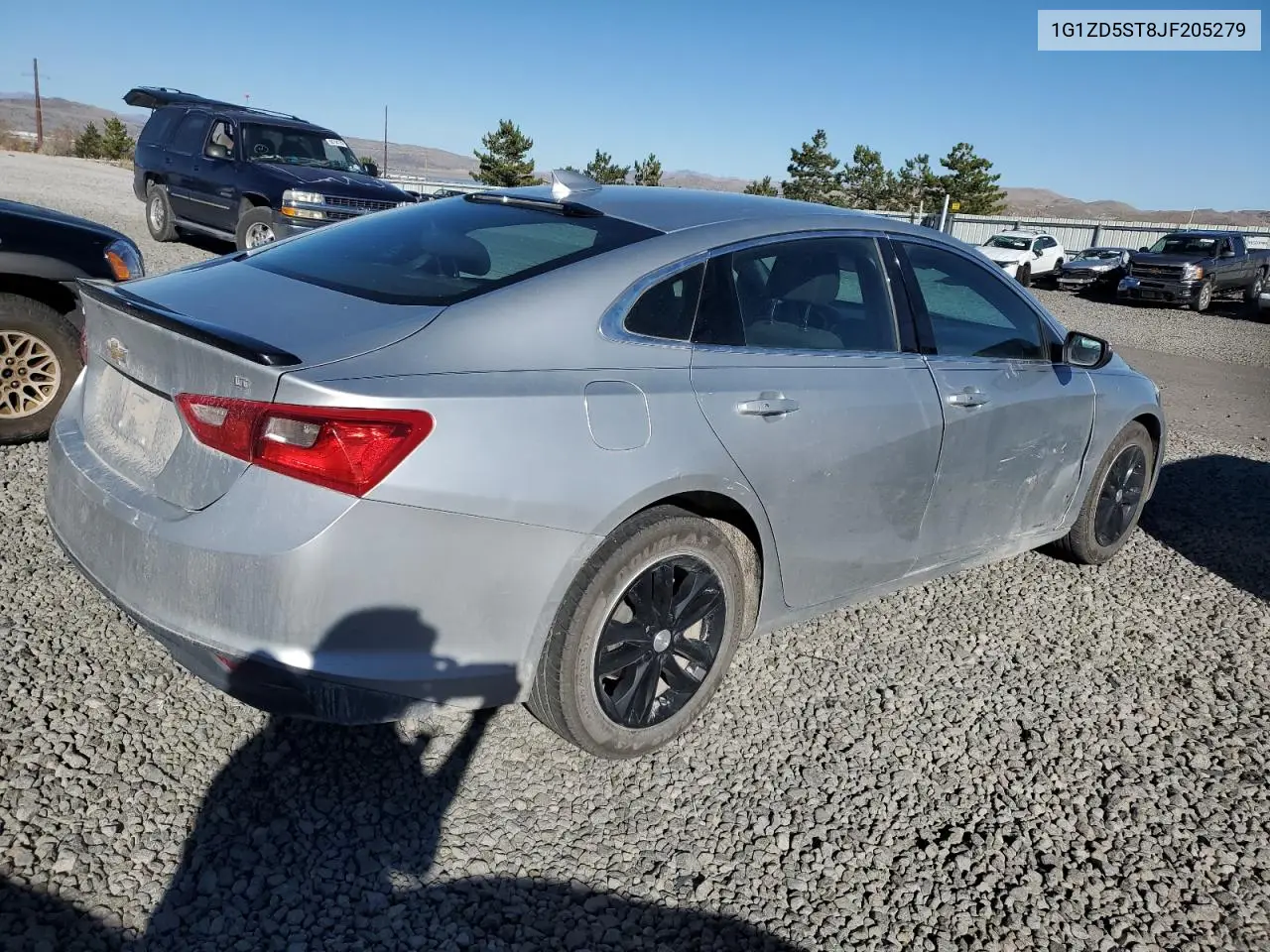 1G1ZD5ST8JF205279 2018 Chevrolet Malibu Lt