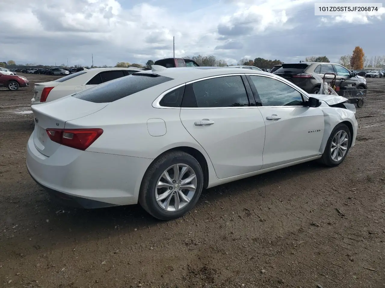 1G1ZD5ST5JF206874 2018 Chevrolet Malibu Lt