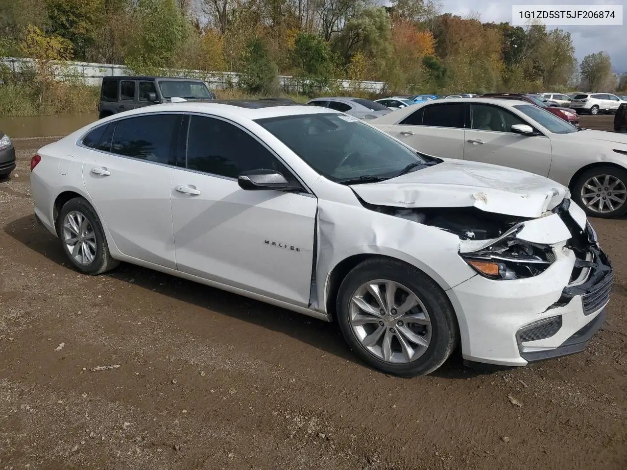 1G1ZD5ST5JF206874 2018 Chevrolet Malibu Lt