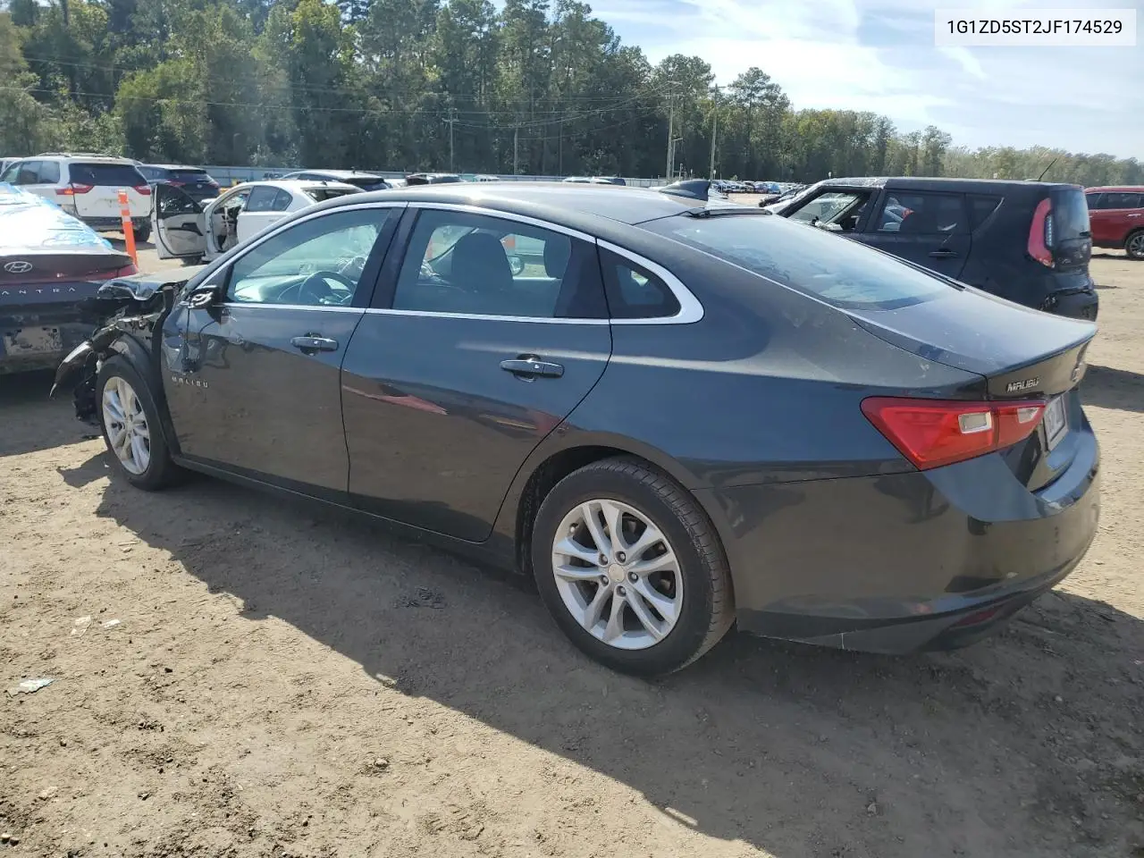 1G1ZD5ST2JF174529 2018 Chevrolet Malibu Lt