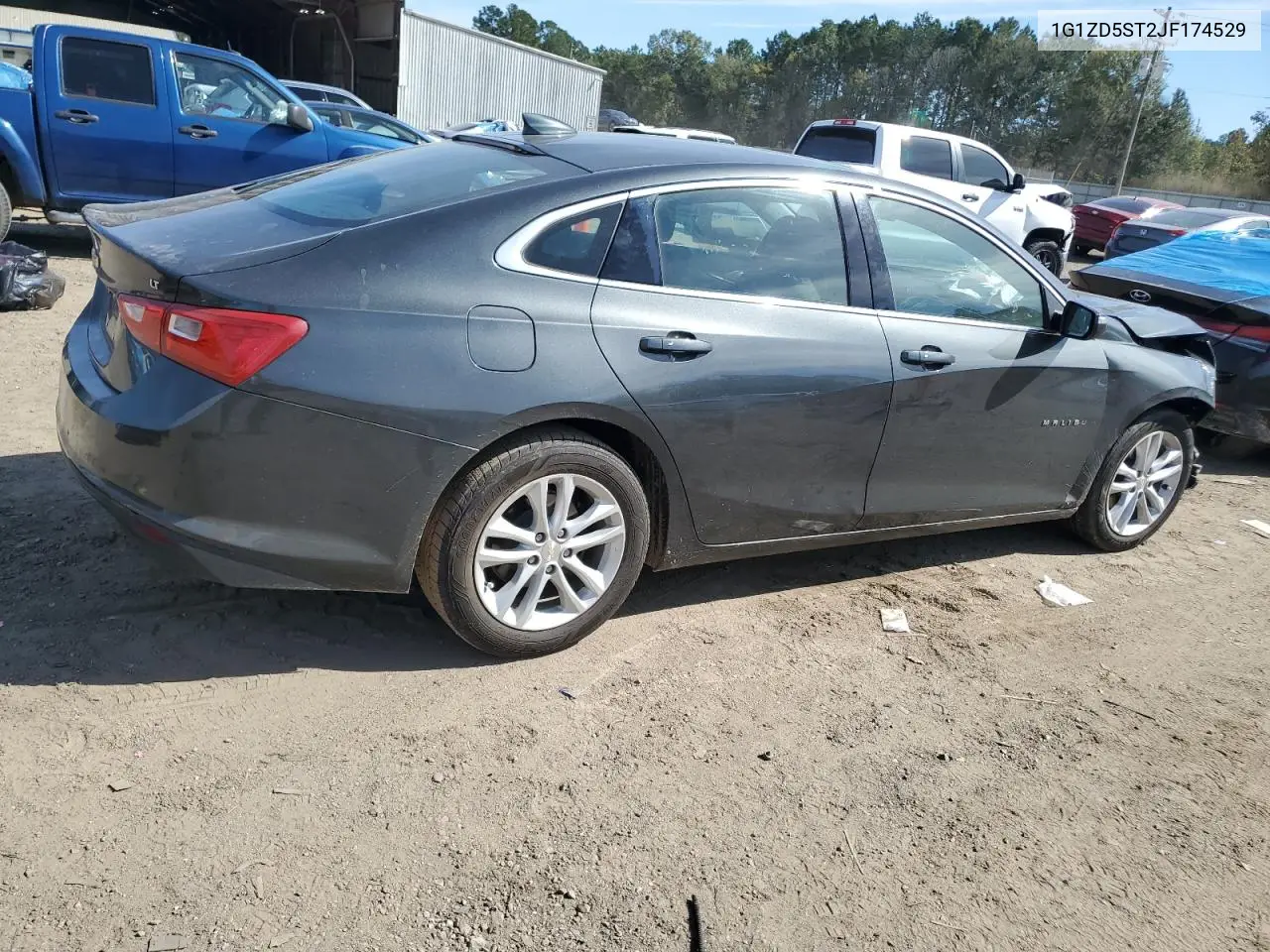 1G1ZD5ST2JF174529 2018 Chevrolet Malibu Lt