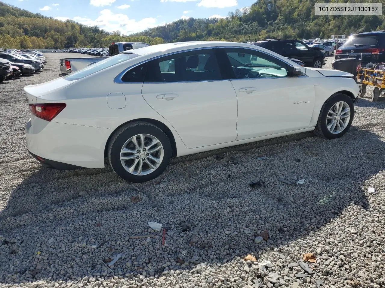 1G1ZD5ST2JF130157 2018 Chevrolet Malibu Lt