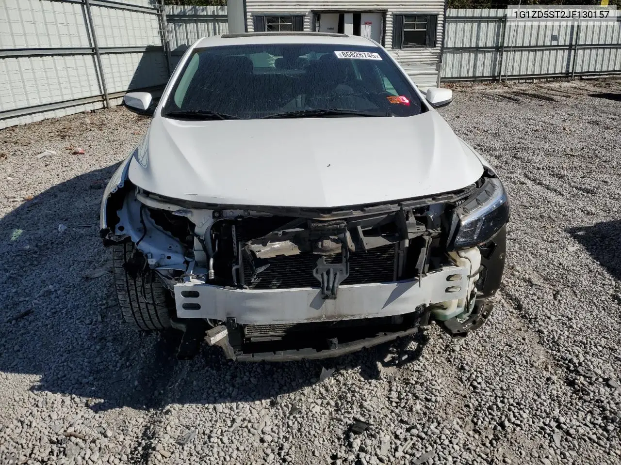 1G1ZD5ST2JF130157 2018 Chevrolet Malibu Lt