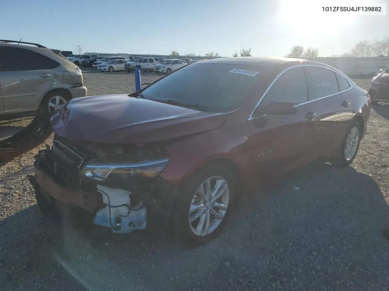 1G1ZF5SU4JF139882 2018 Chevrolet Malibu Hybrid