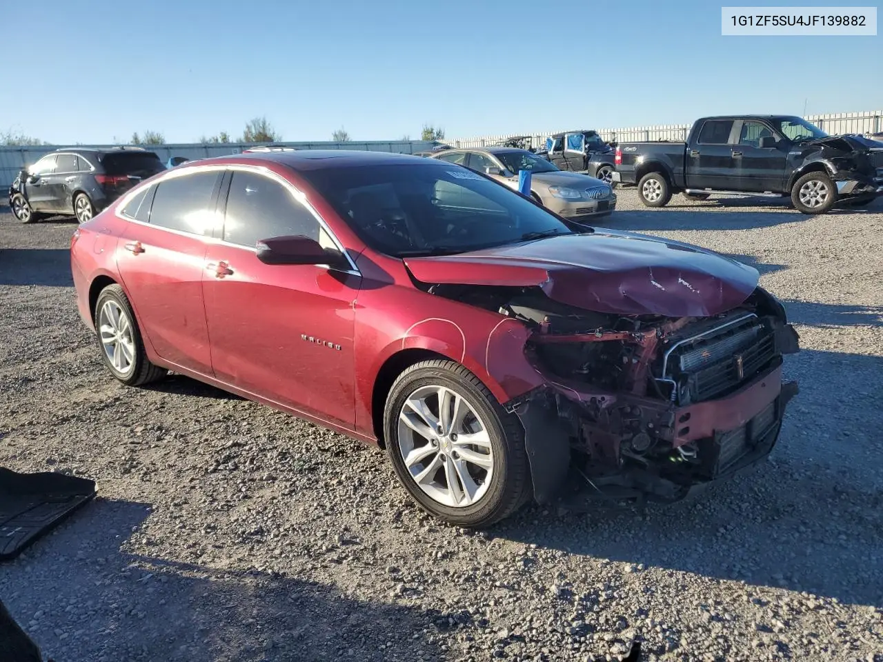 1G1ZF5SU4JF139882 2018 Chevrolet Malibu Hybrid