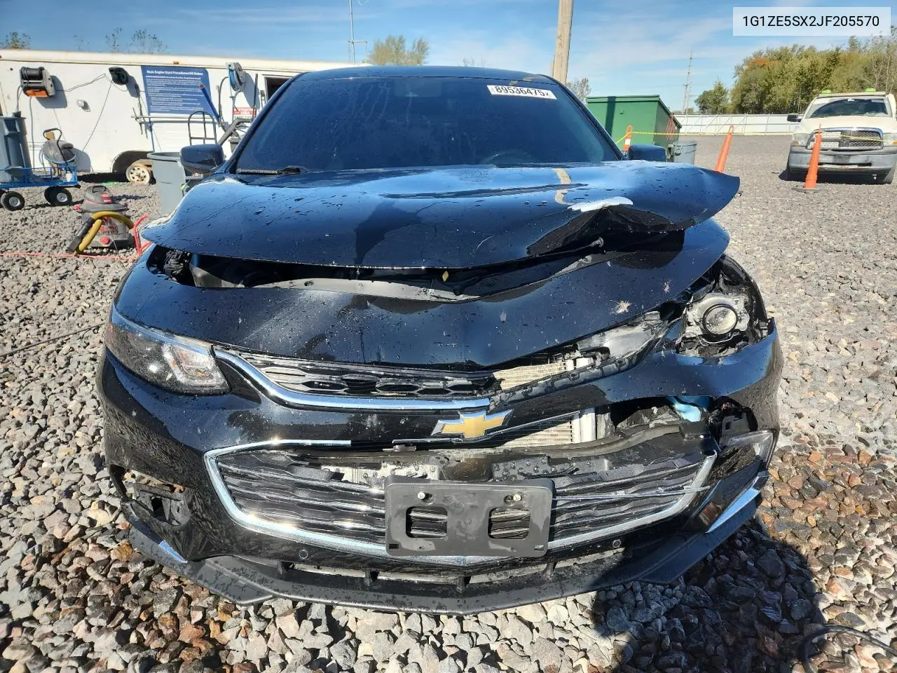 1G1ZE5SX2JF205570 2018 Chevrolet Malibu Premier