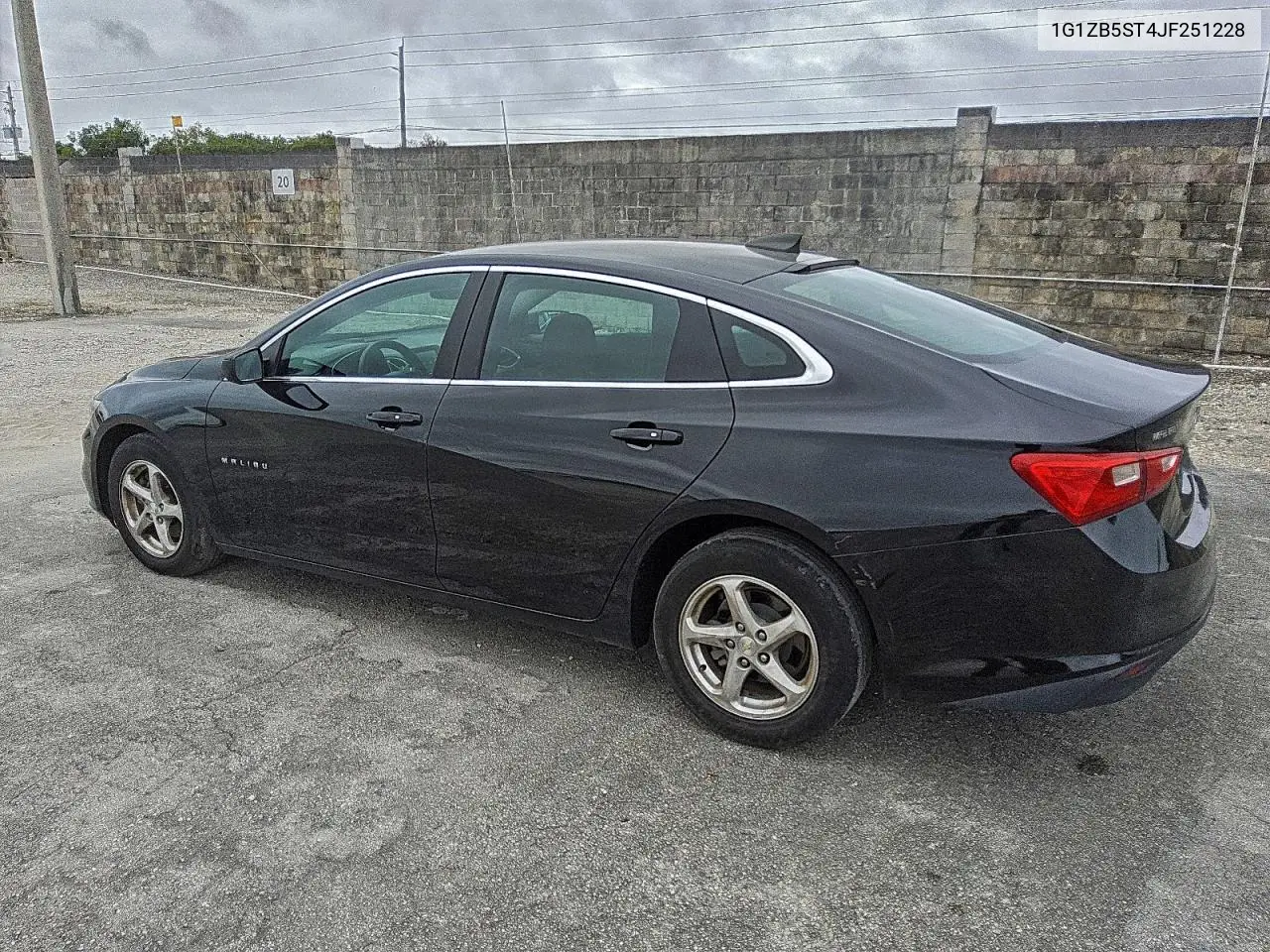 1G1ZB5ST4JF251228 2018 Chevrolet Malibu Ls