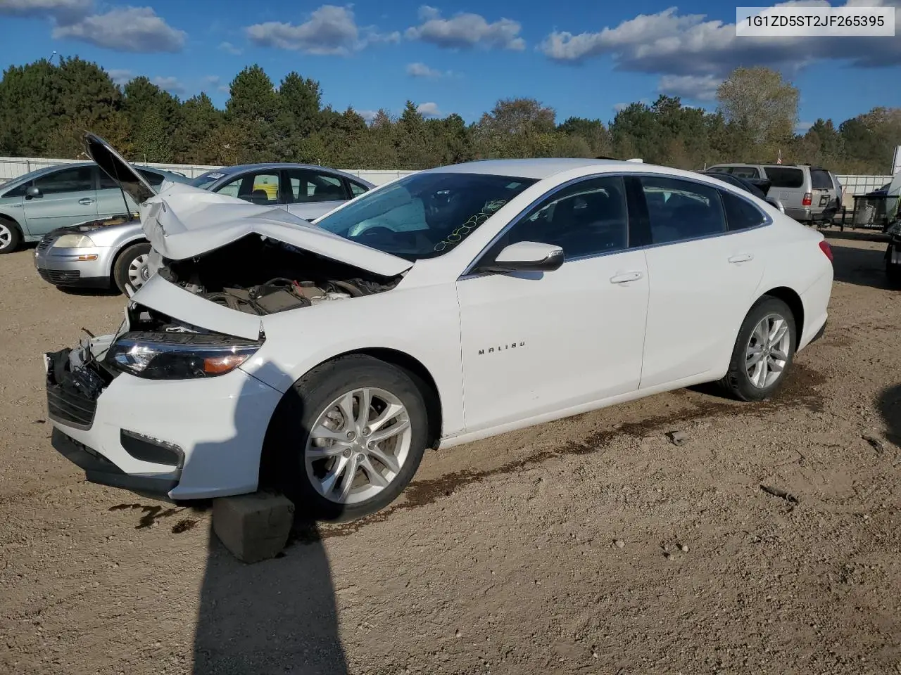 1G1ZD5ST2JF265395 2018 Chevrolet Malibu Lt