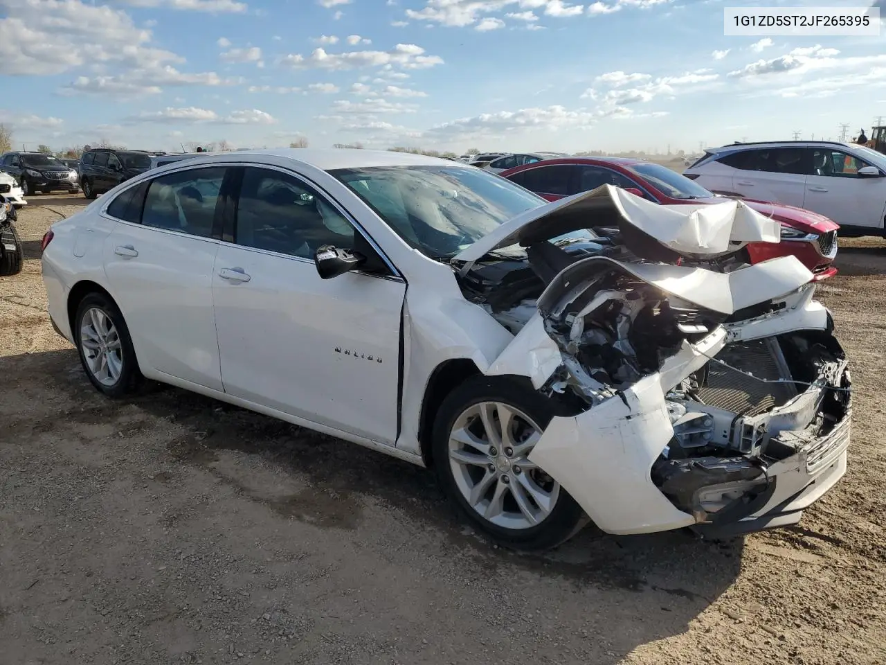 1G1ZD5ST2JF265395 2018 Chevrolet Malibu Lt