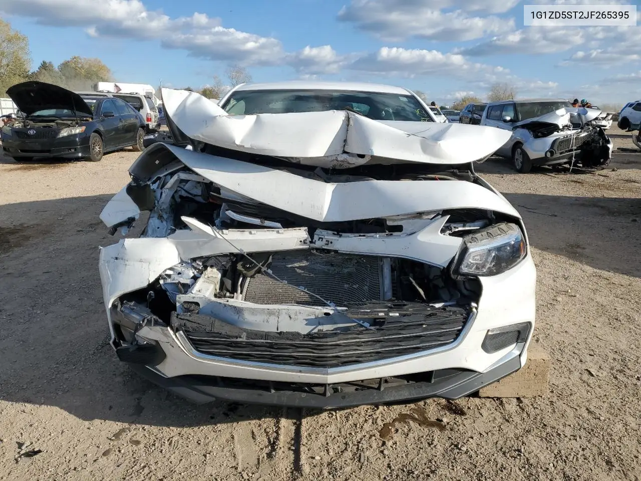 1G1ZD5ST2JF265395 2018 Chevrolet Malibu Lt