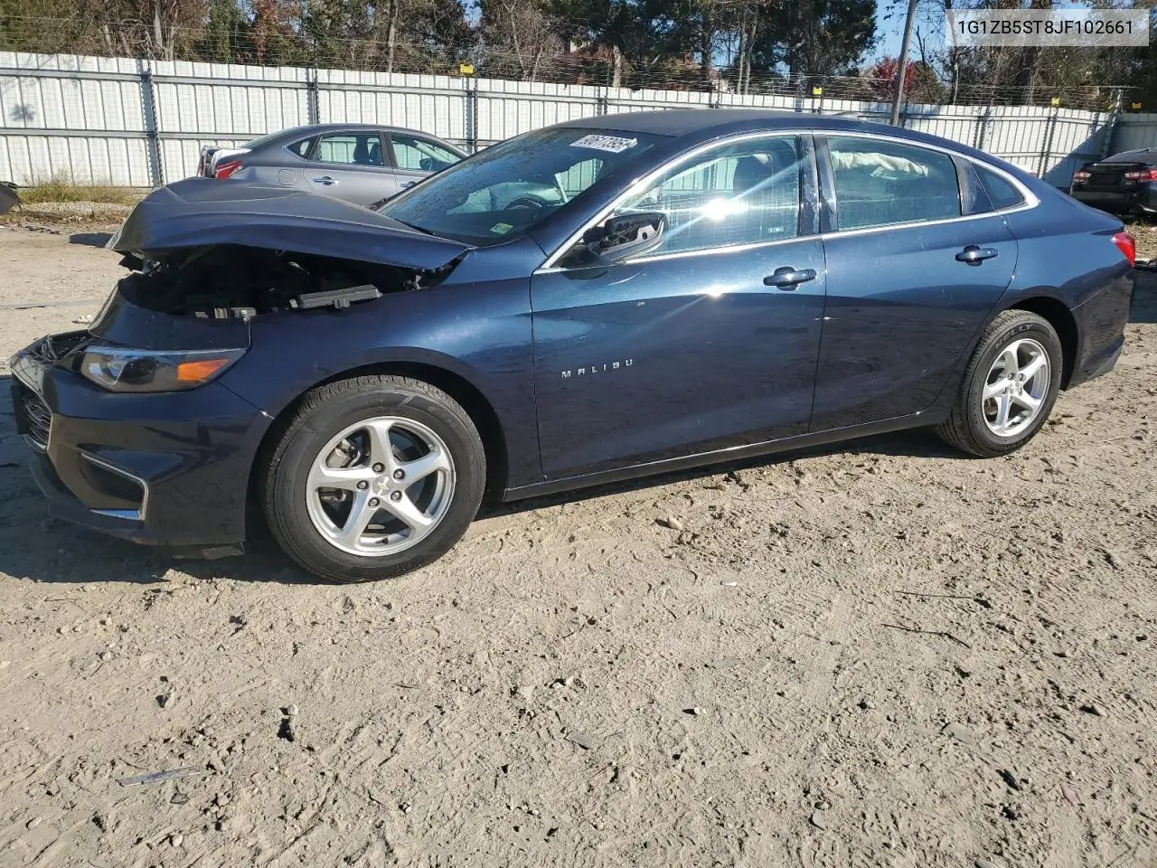 1G1ZB5ST8JF102661 2018 Chevrolet Malibu Ls