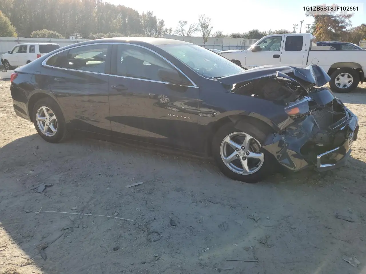 1G1ZB5ST8JF102661 2018 Chevrolet Malibu Ls