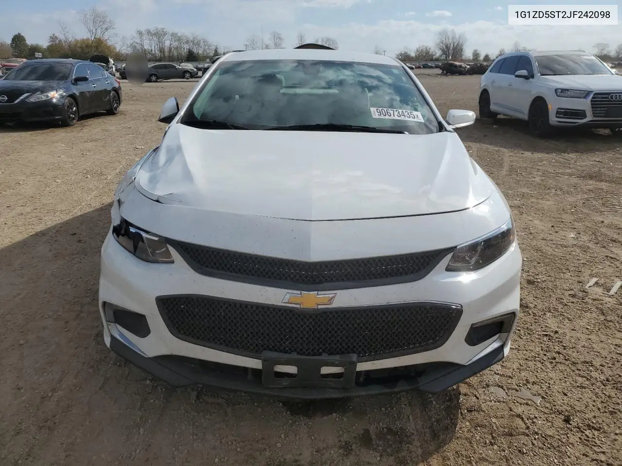 1G1ZD5ST2JF242098 2018 Chevrolet Malibu Lt