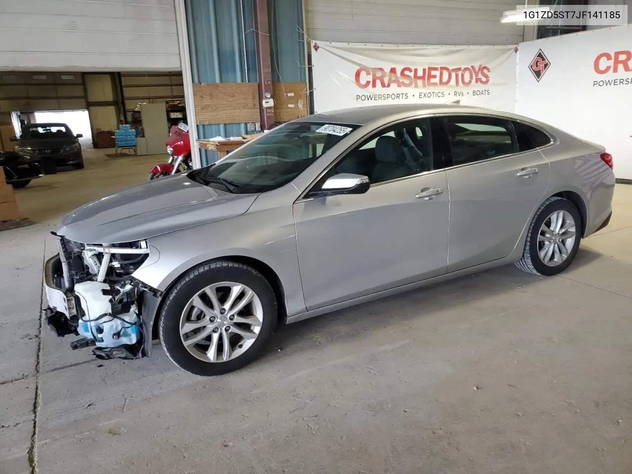 1G1ZD5ST7JF141185 2018 Chevrolet Malibu Lt
