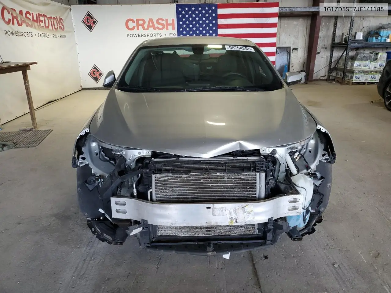 1G1ZD5ST7JF141185 2018 Chevrolet Malibu Lt