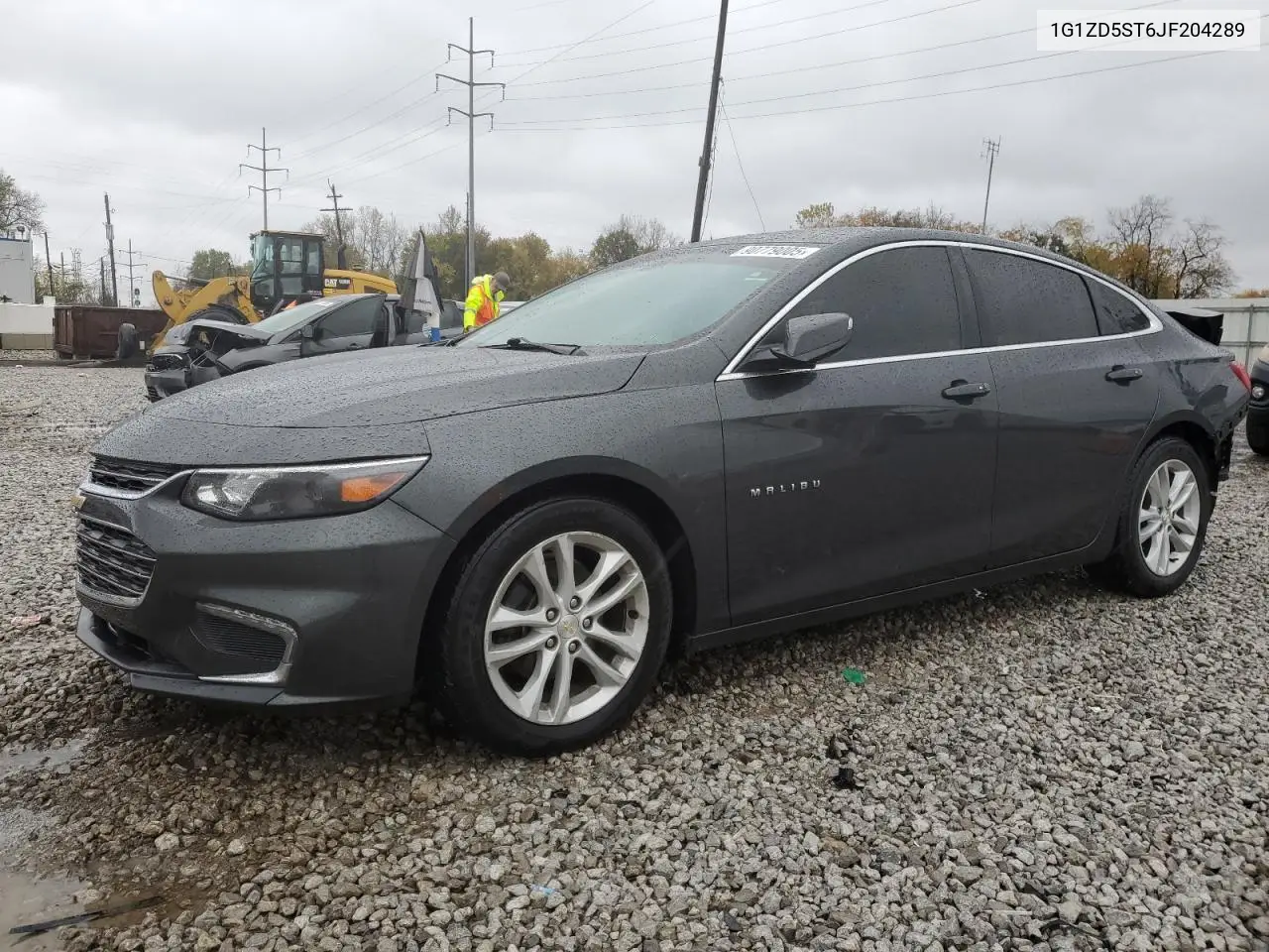 1G1ZD5ST6JF204289 2018 Chevrolet Malibu Lt
