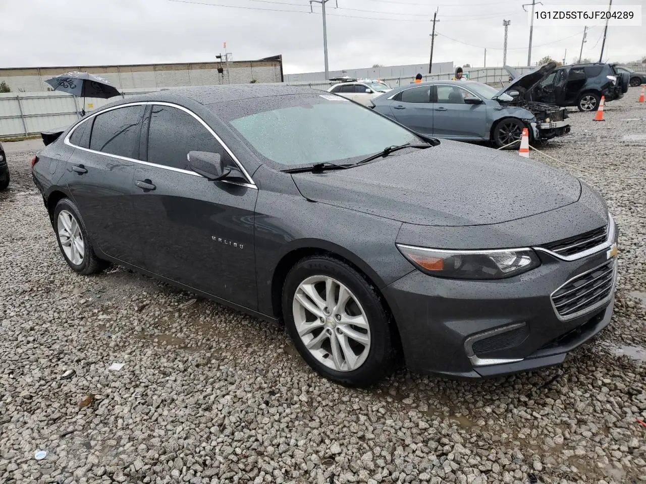 1G1ZD5ST6JF204289 2018 Chevrolet Malibu Lt