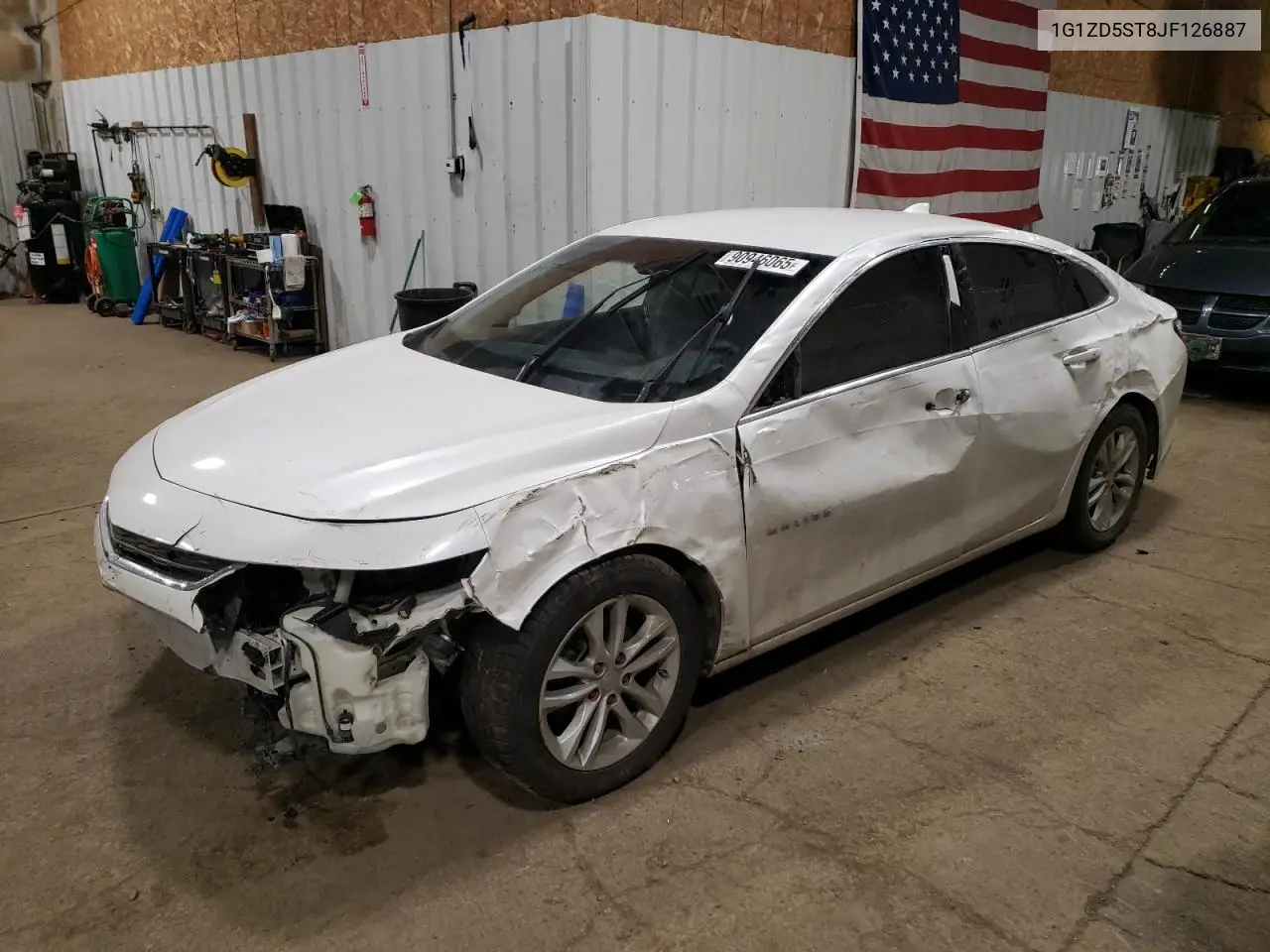 1G1ZD5ST8JF126887 2018 Chevrolet Malibu Lt