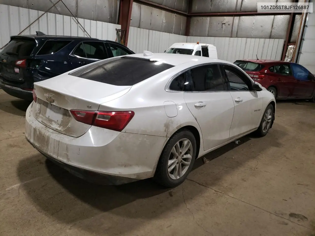 1G1ZD5ST8JF126887 2018 Chevrolet Malibu Lt