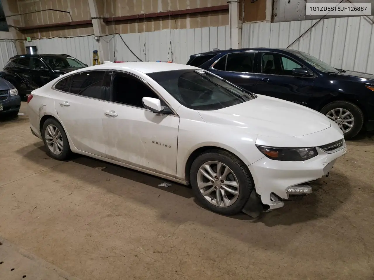 1G1ZD5ST8JF126887 2018 Chevrolet Malibu Lt