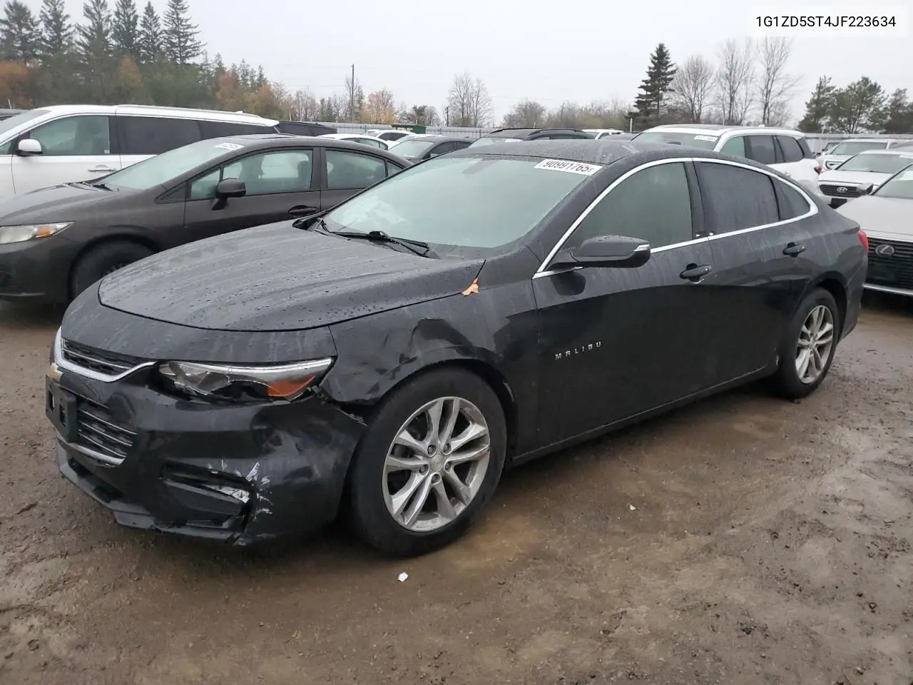 1G1ZD5ST4JF223634 2018 Chevrolet Malibu Lt