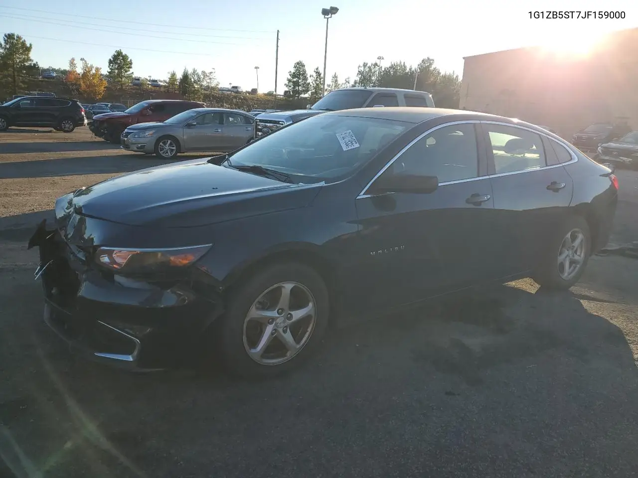 1G1ZB5ST7JF159000 2018 Chevrolet Malibu Ls