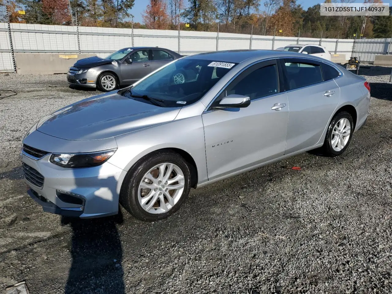 1G1ZD5ST1JF140937 2018 Chevrolet Malibu Lt