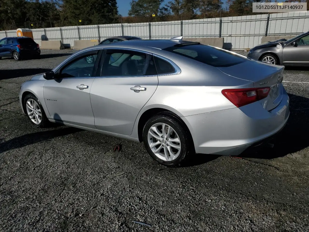 1G1ZD5ST1JF140937 2018 Chevrolet Malibu Lt