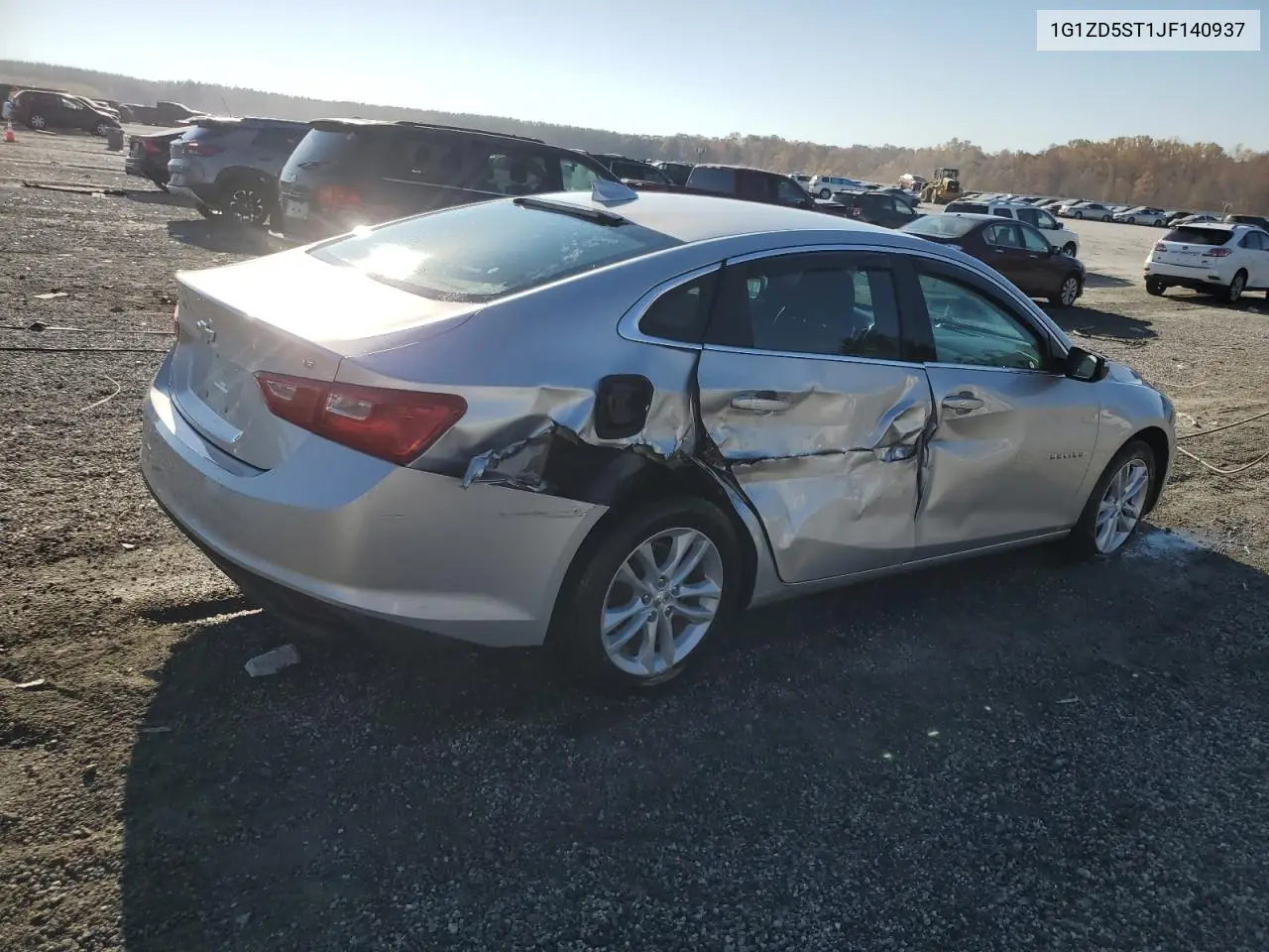 1G1ZD5ST1JF140937 2018 Chevrolet Malibu Lt
