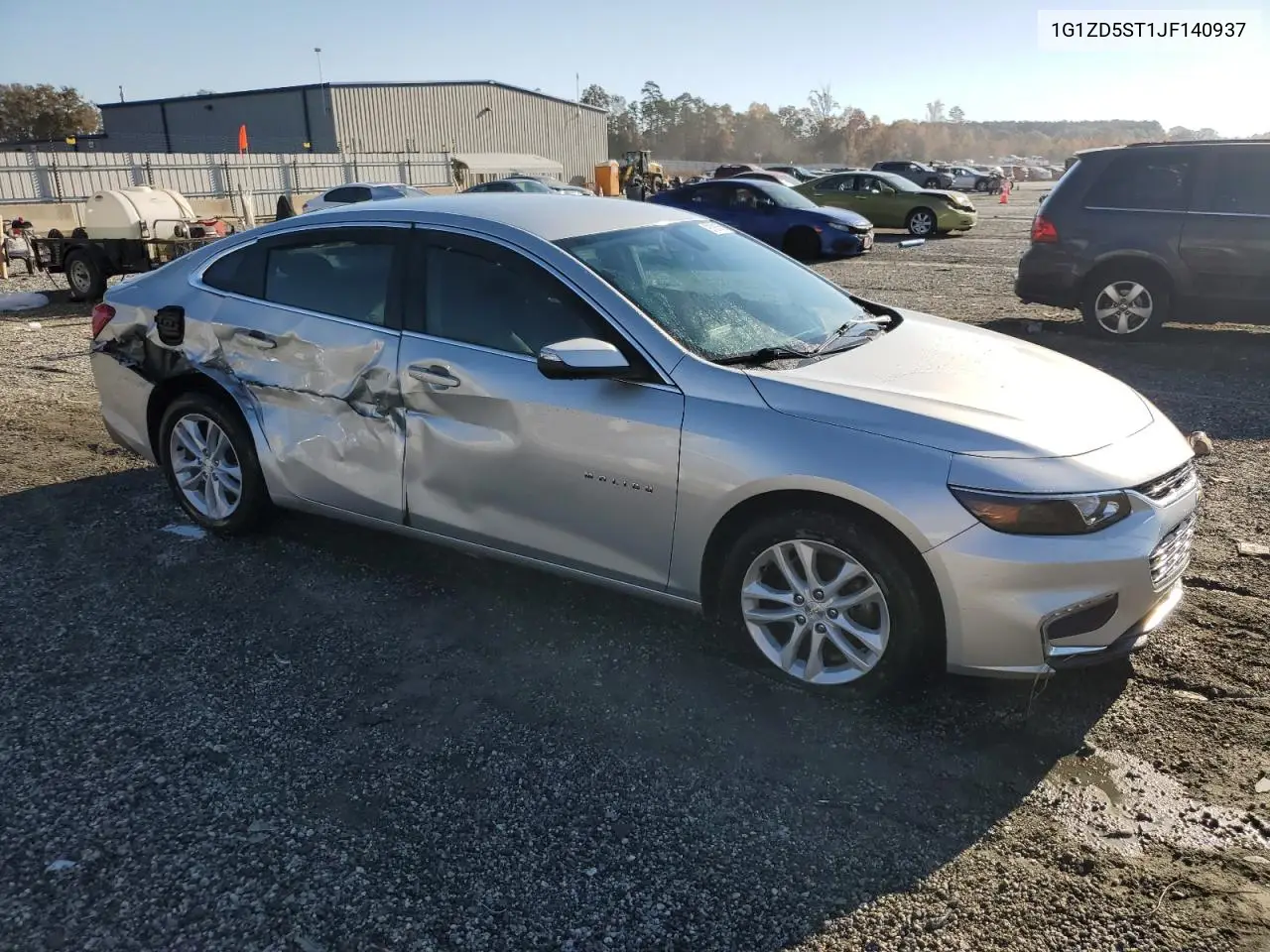 1G1ZD5ST1JF140937 2018 Chevrolet Malibu Lt