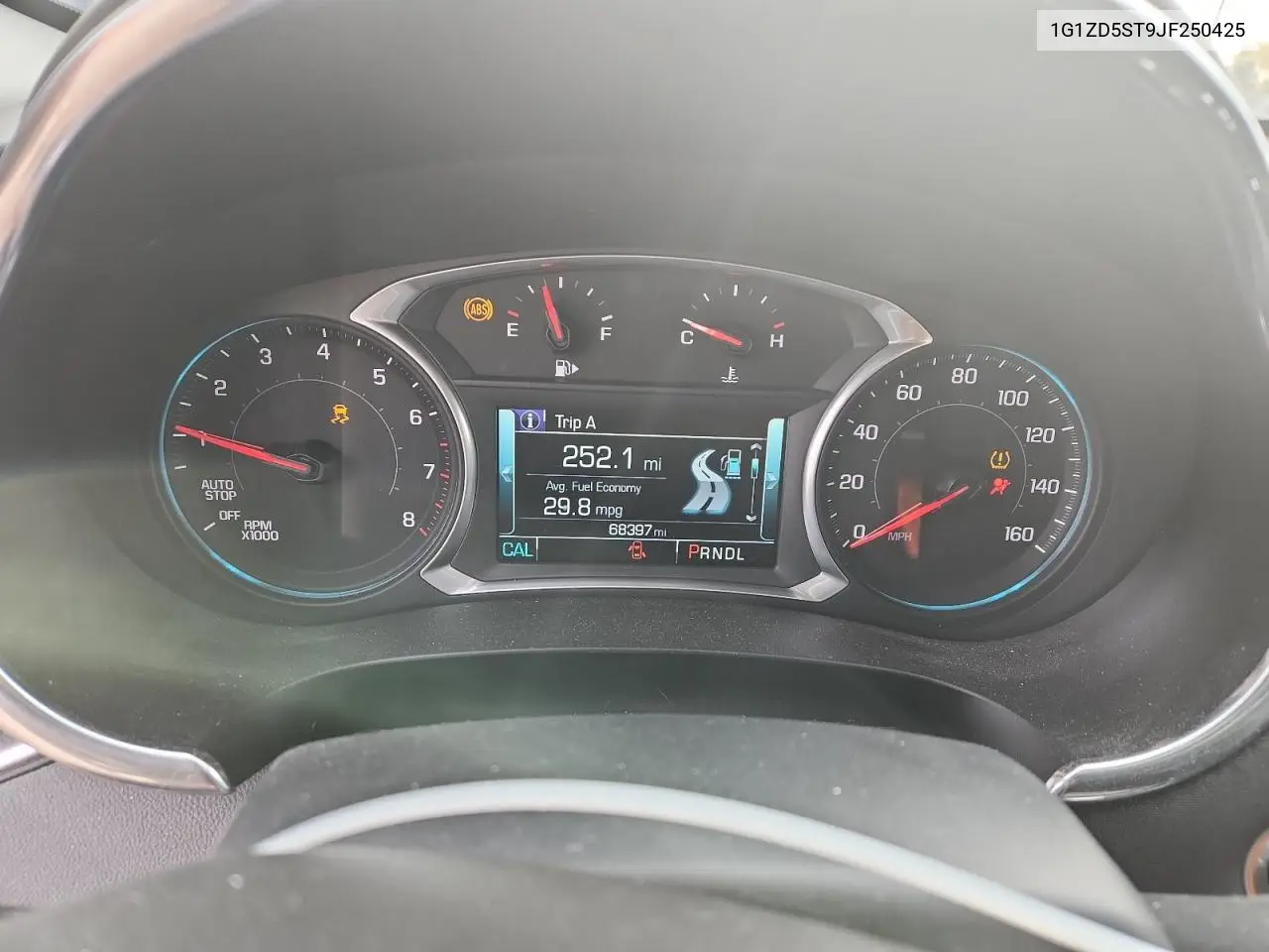1G1ZD5ST9JF250425 2018 Chevrolet Malibu Lt