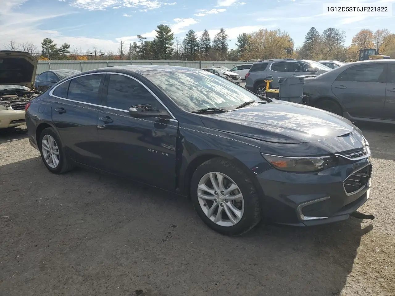 1G1ZD5ST6JF221822 2018 Chevrolet Malibu Lt