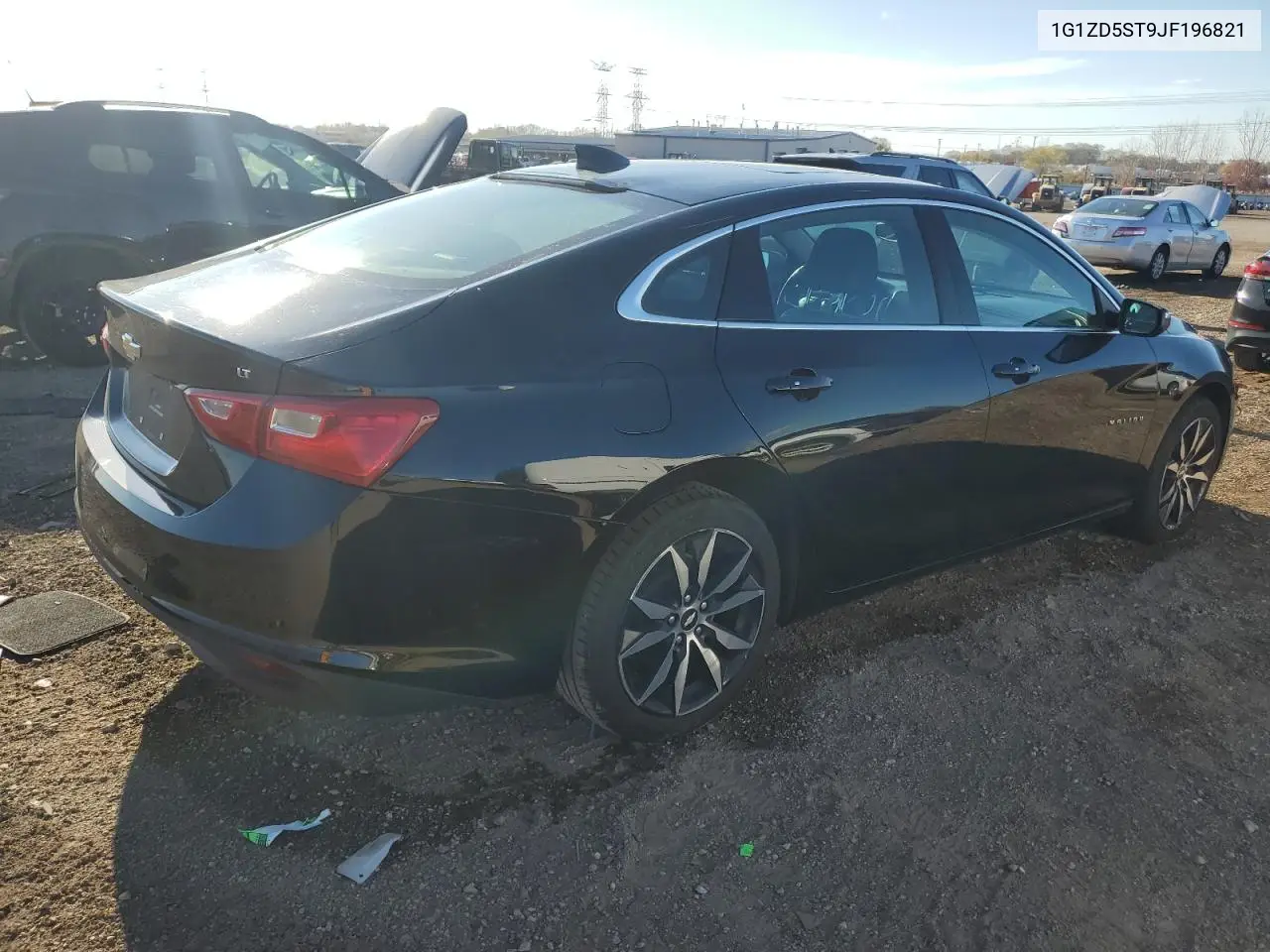 1G1ZD5ST9JF196821 2018 Chevrolet Malibu Lt