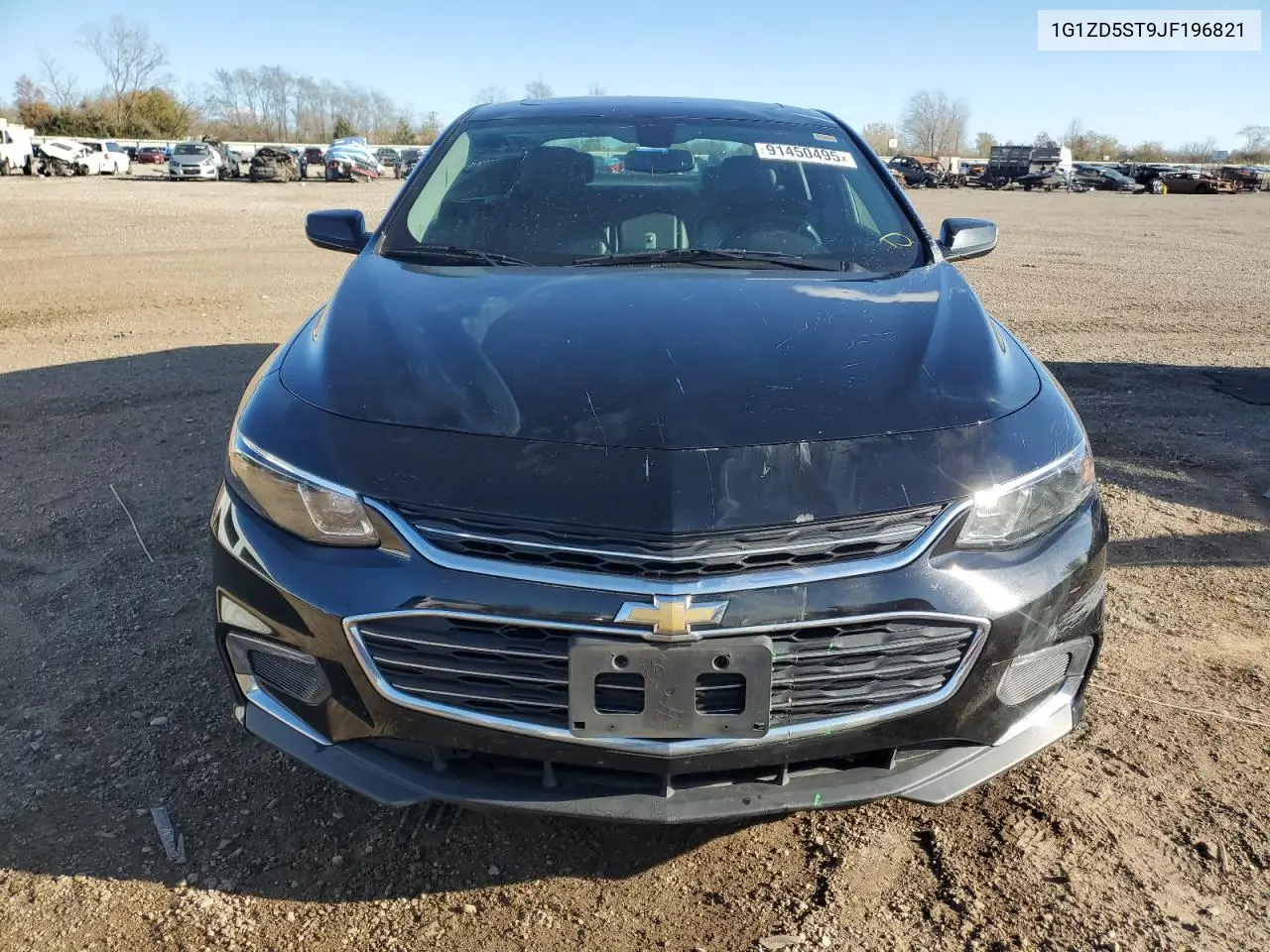 1G1ZD5ST9JF196821 2018 Chevrolet Malibu Lt