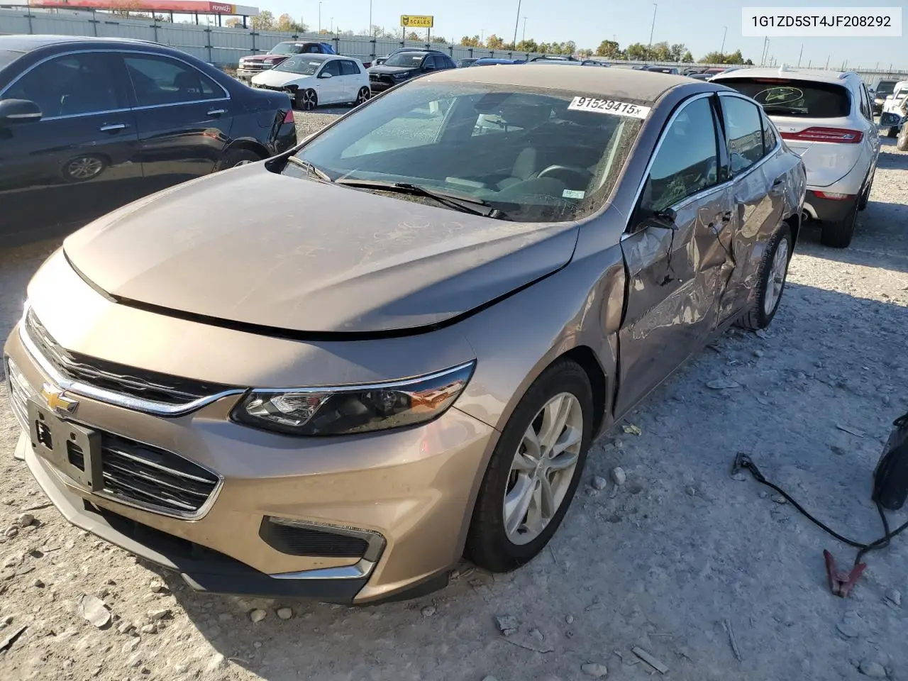1G1ZD5ST4JF208292 2018 Chevrolet Malibu Lt