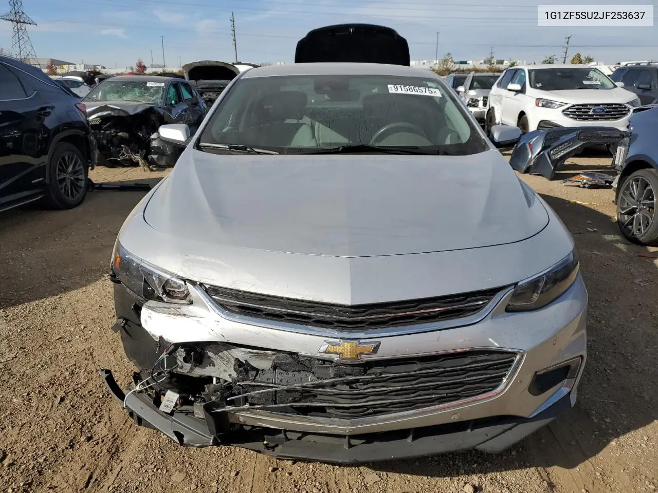 1G1ZF5SU2JF253637 2018 Chevrolet Malibu Hybrid