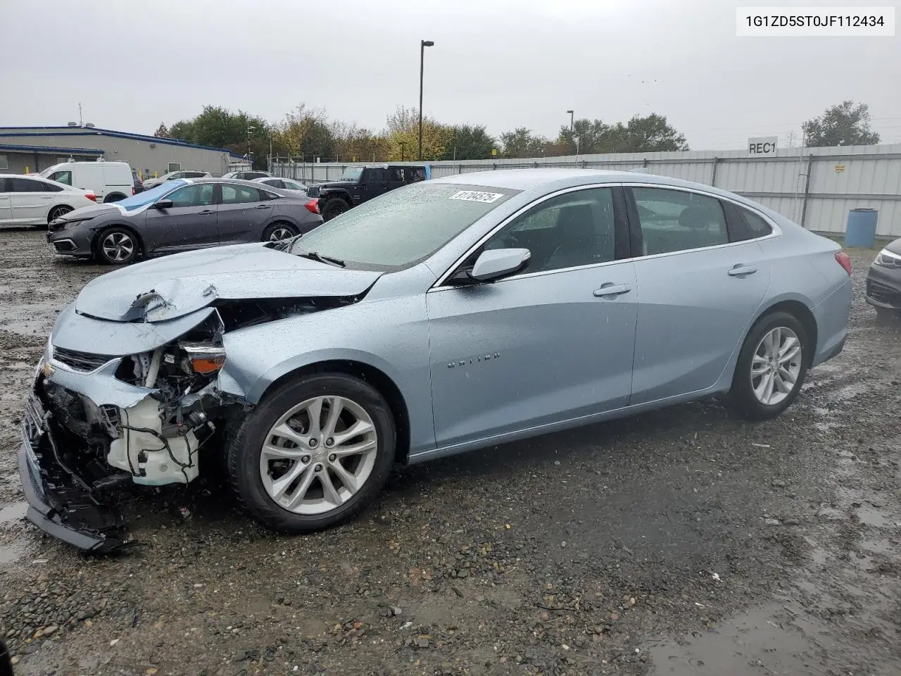 1G1ZD5ST0JF112434 2018 Chevrolet Malibu Lt
