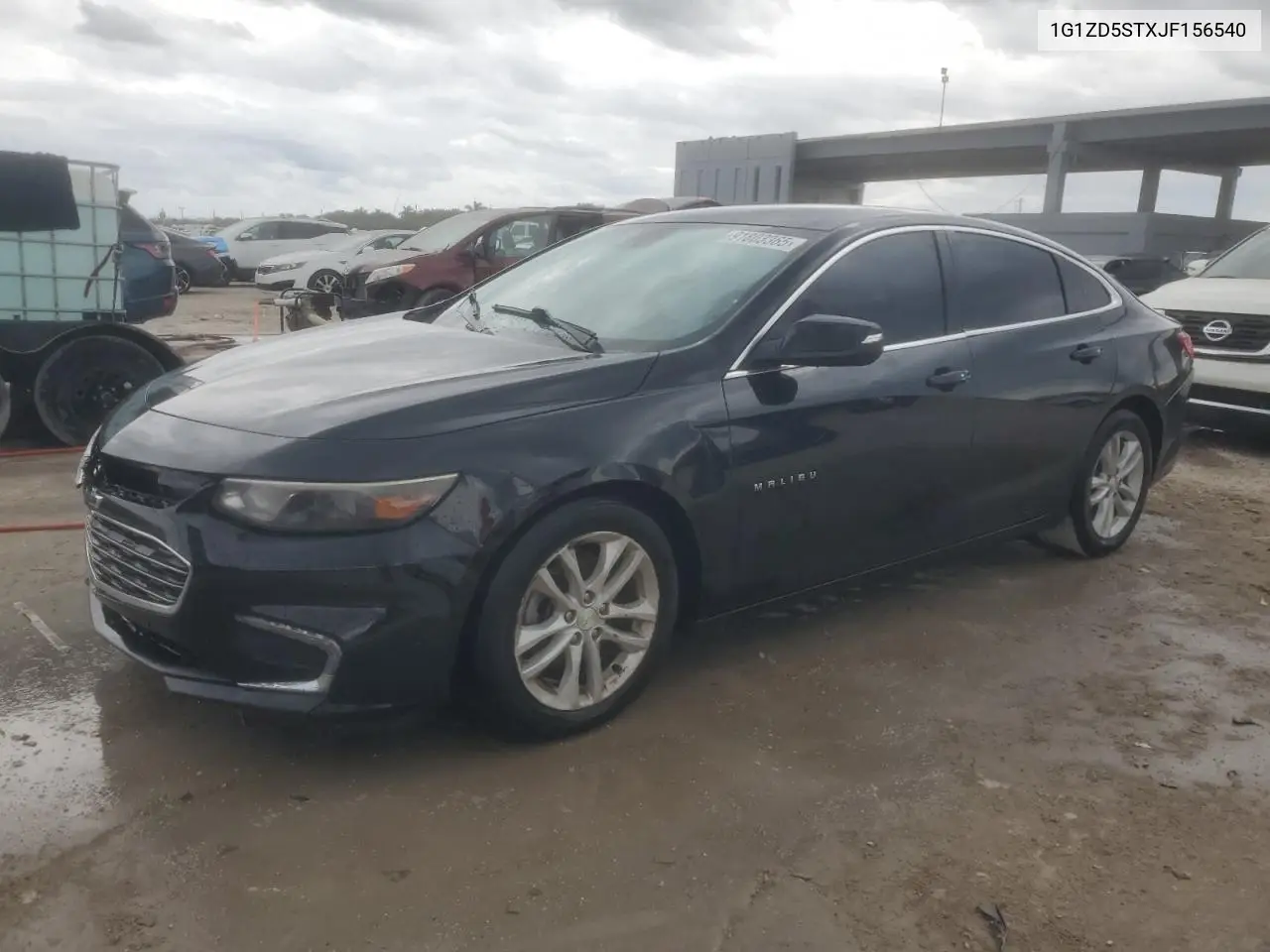 1G1ZD5STXJF156540 2018 Chevrolet Malibu Lt