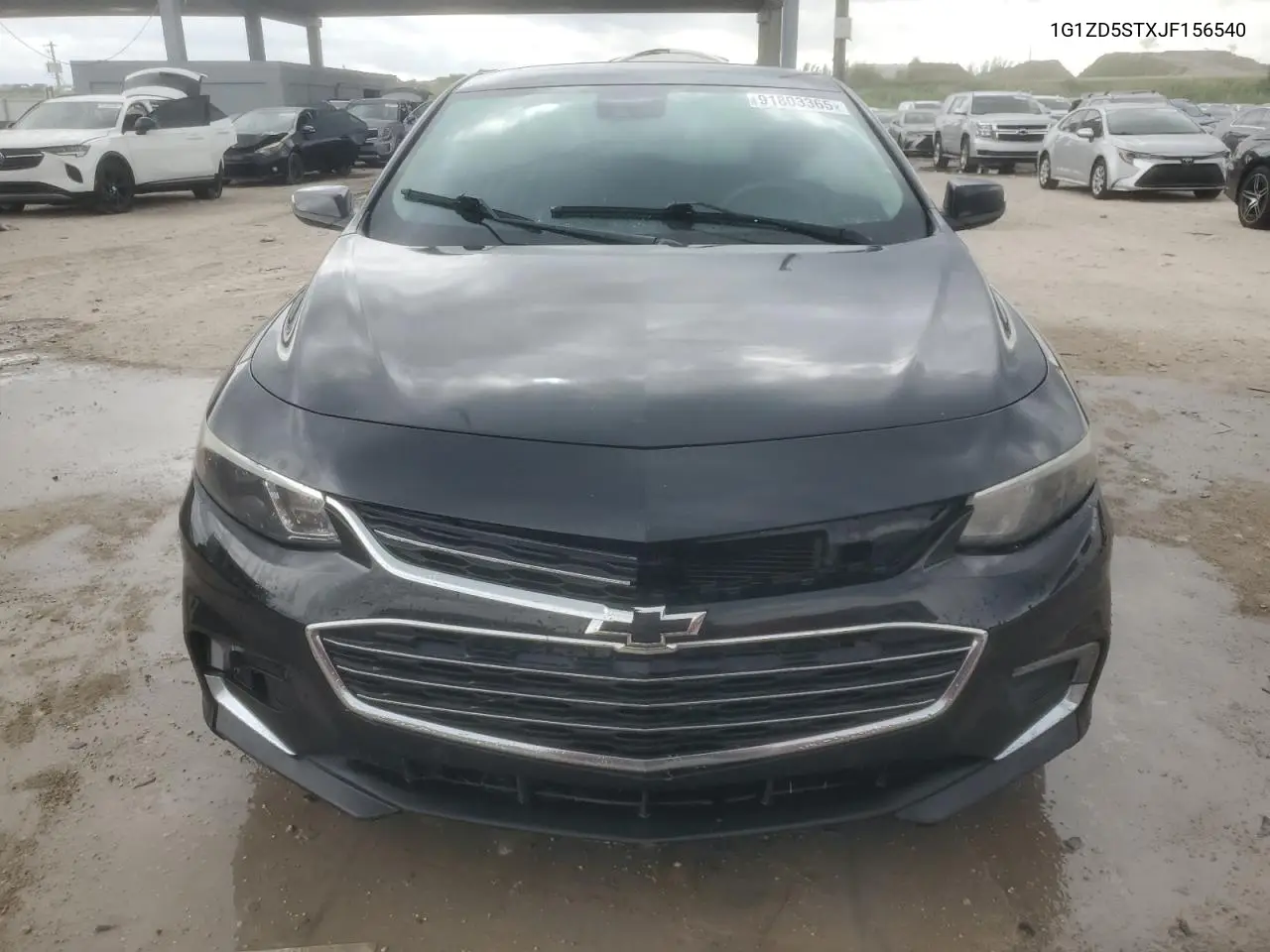 1G1ZD5STXJF156540 2018 Chevrolet Malibu Lt