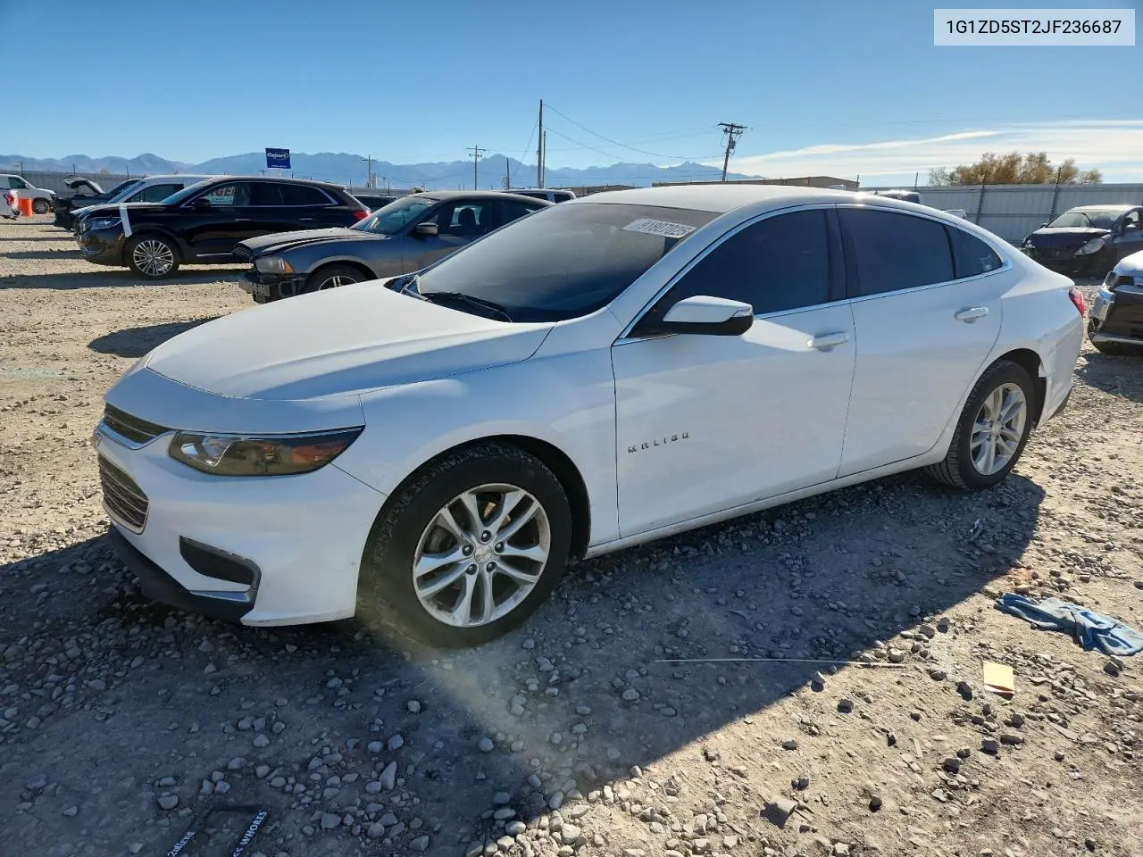 1G1ZD5ST2JF236687 2018 Chevrolet Malibu Lt