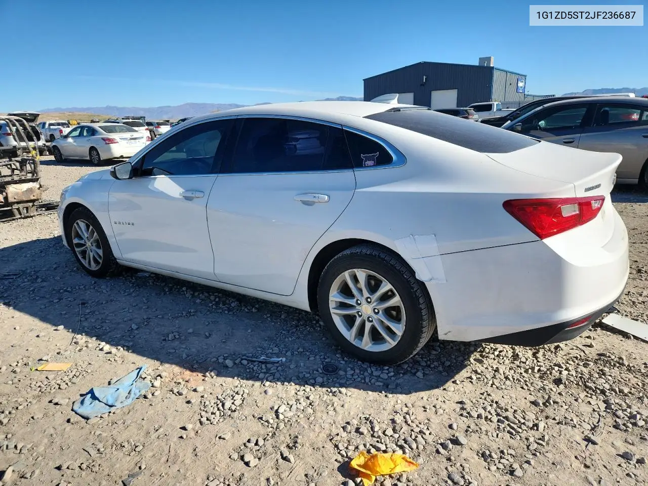 1G1ZD5ST2JF236687 2018 Chevrolet Malibu Lt