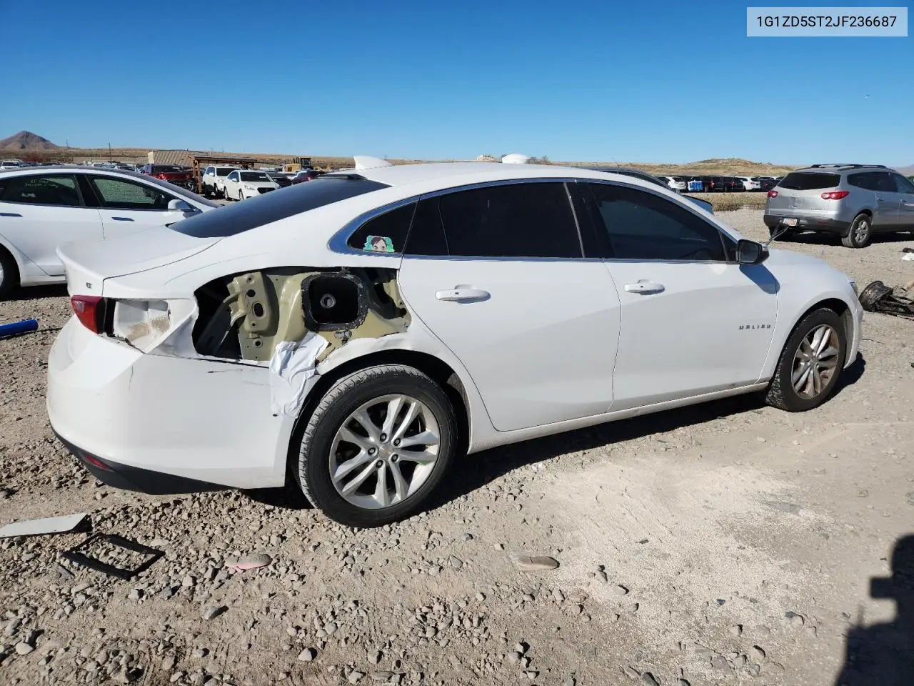 1G1ZD5ST2JF236687 2018 Chevrolet Malibu Lt