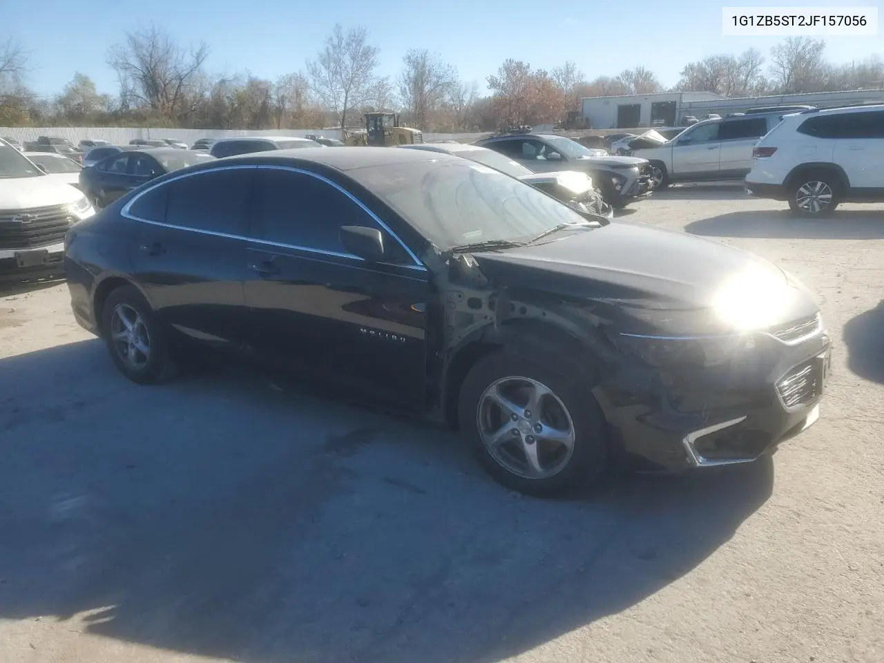 1G1ZB5ST2JF157056 2018 Chevrolet Malibu Ls