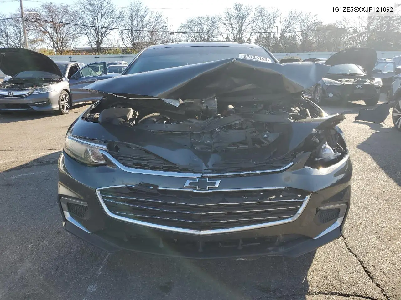 1G1ZE5SXXJF121092 2018 Chevrolet Malibu Premier