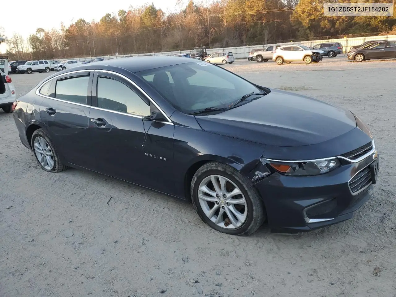 1G1ZD5ST2JF154202 2018 Chevrolet Malibu Lt