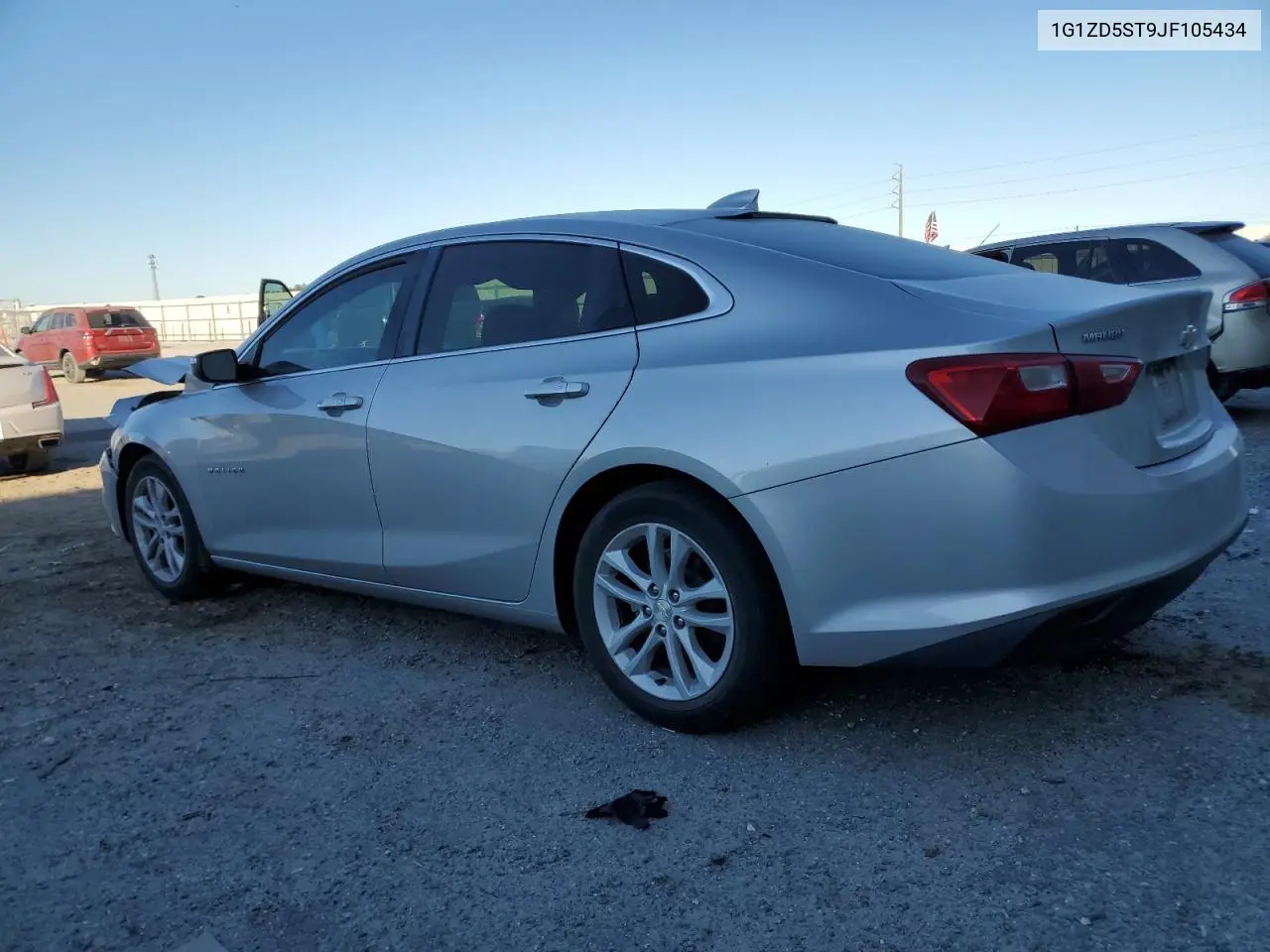 1G1ZD5ST9JF105434 2018 Chevrolet Malibu Lt