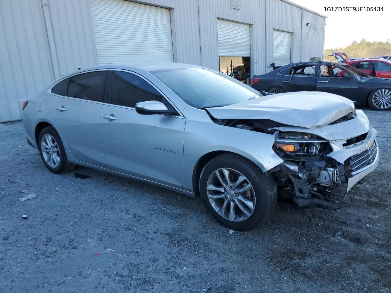 1G1ZD5ST9JF105434 2018 Chevrolet Malibu Lt
