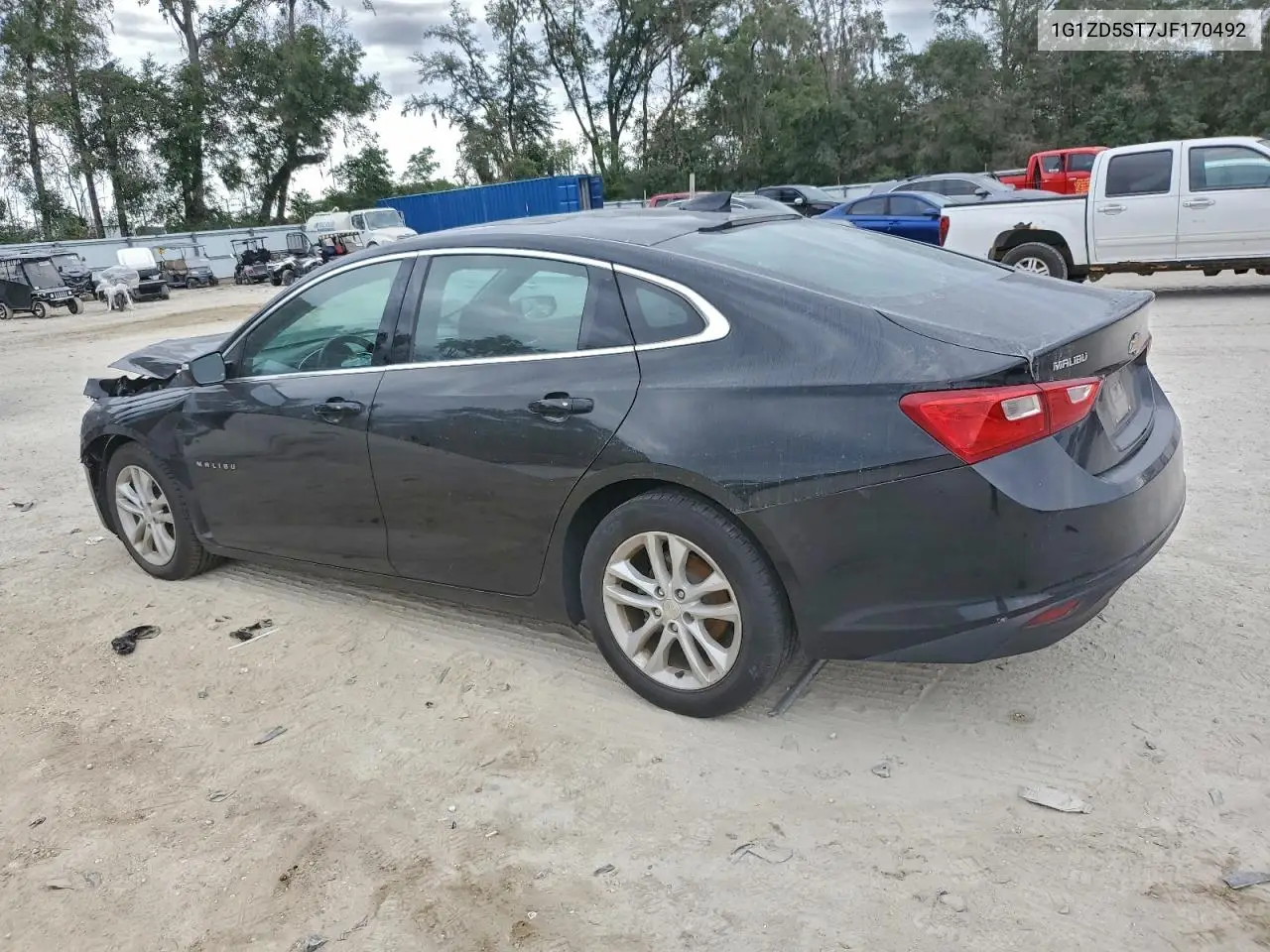 1G1ZD5ST7JF170492 2018 Chevrolet Malibu Lt