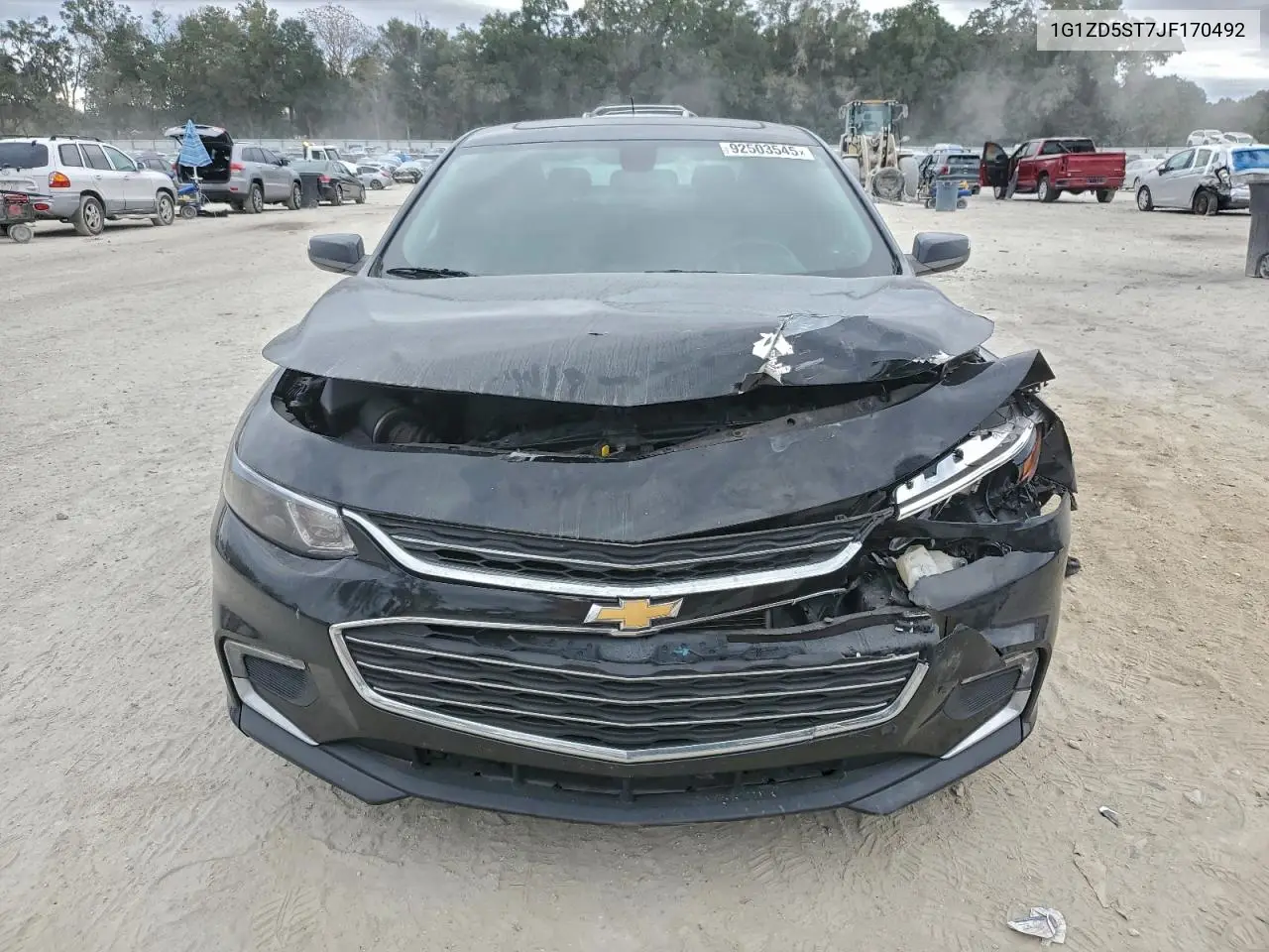 1G1ZD5ST7JF170492 2018 Chevrolet Malibu Lt